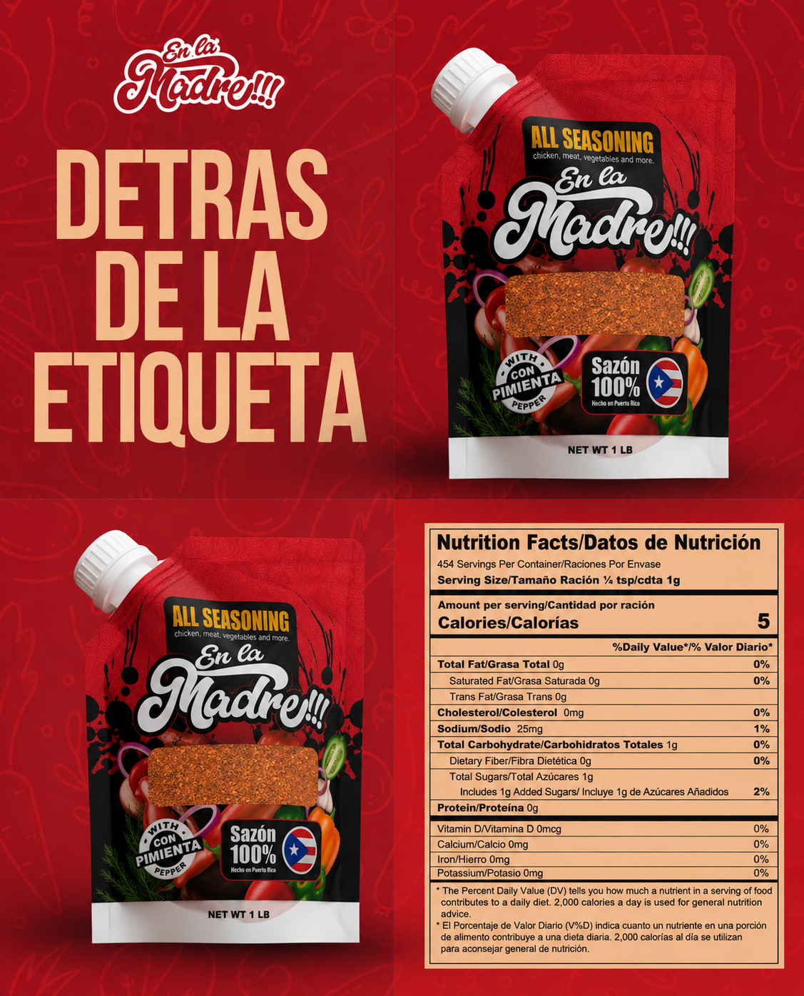 All Seasoning Con Pimienta 1 Lb