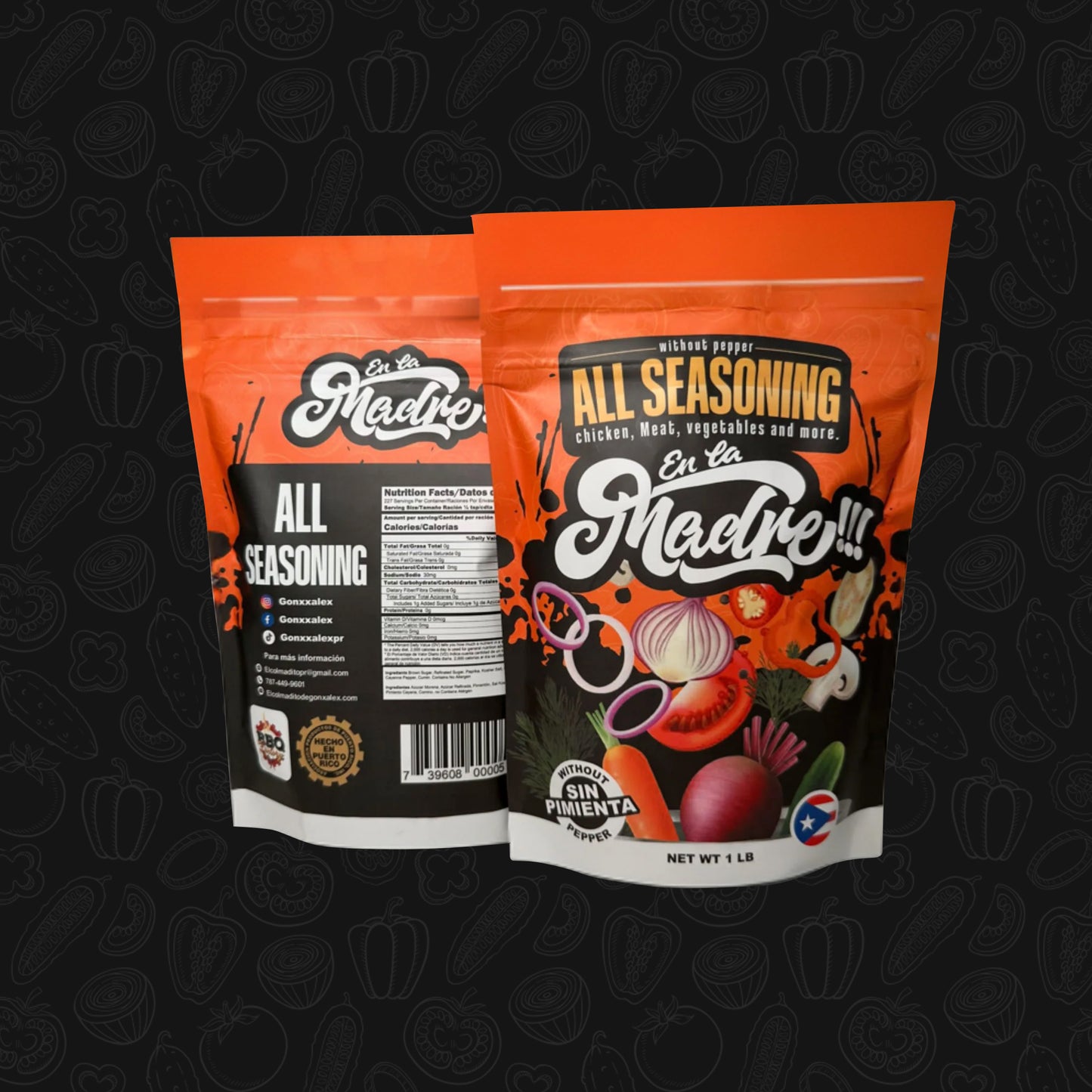All Seasoning Sin Pimienta 1 Lb