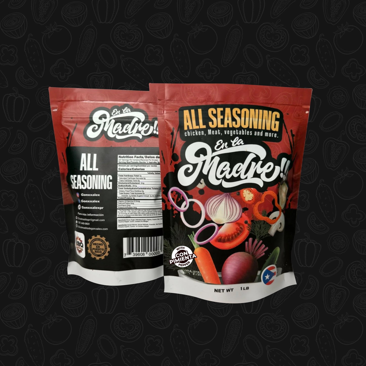 All Seasoning Con Pimienta 1 Lb