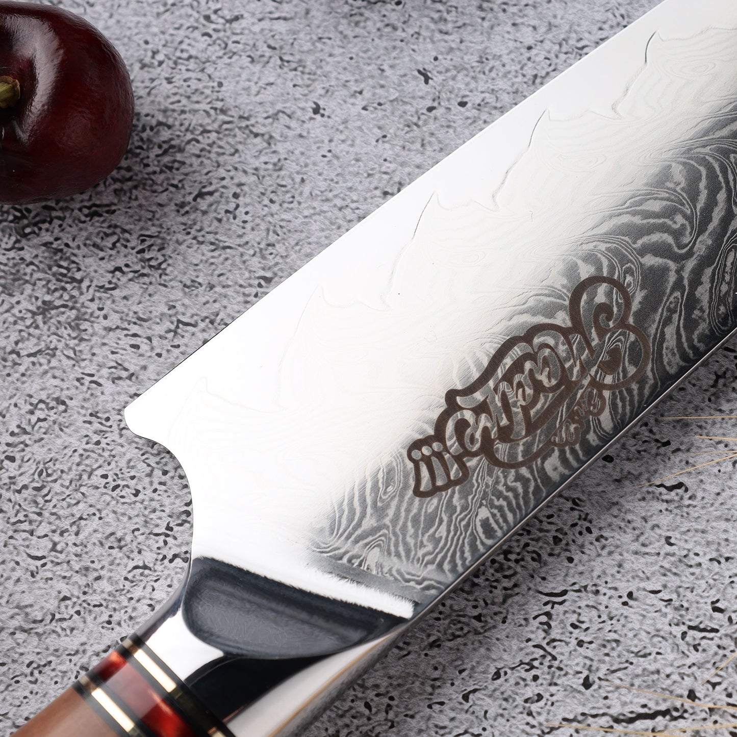 Damascus Step Chef Knife