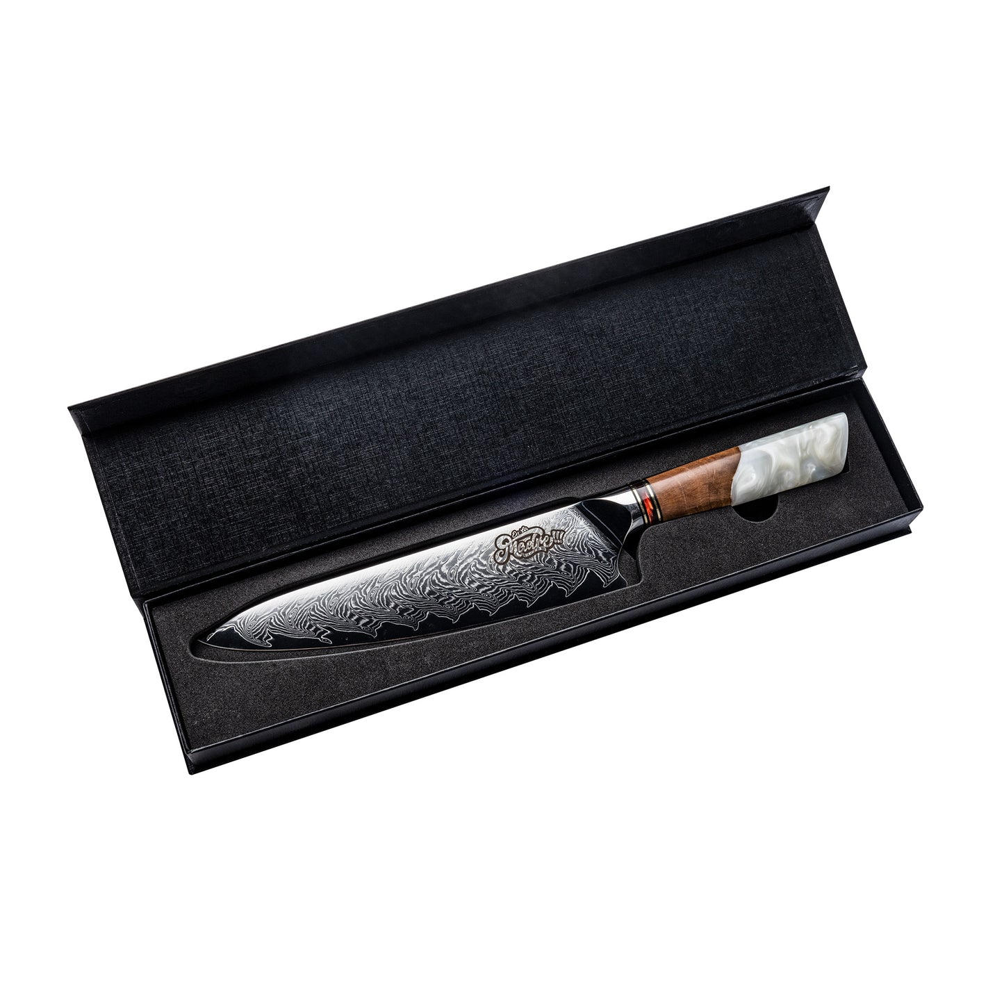 Damascus Step Chef Knife