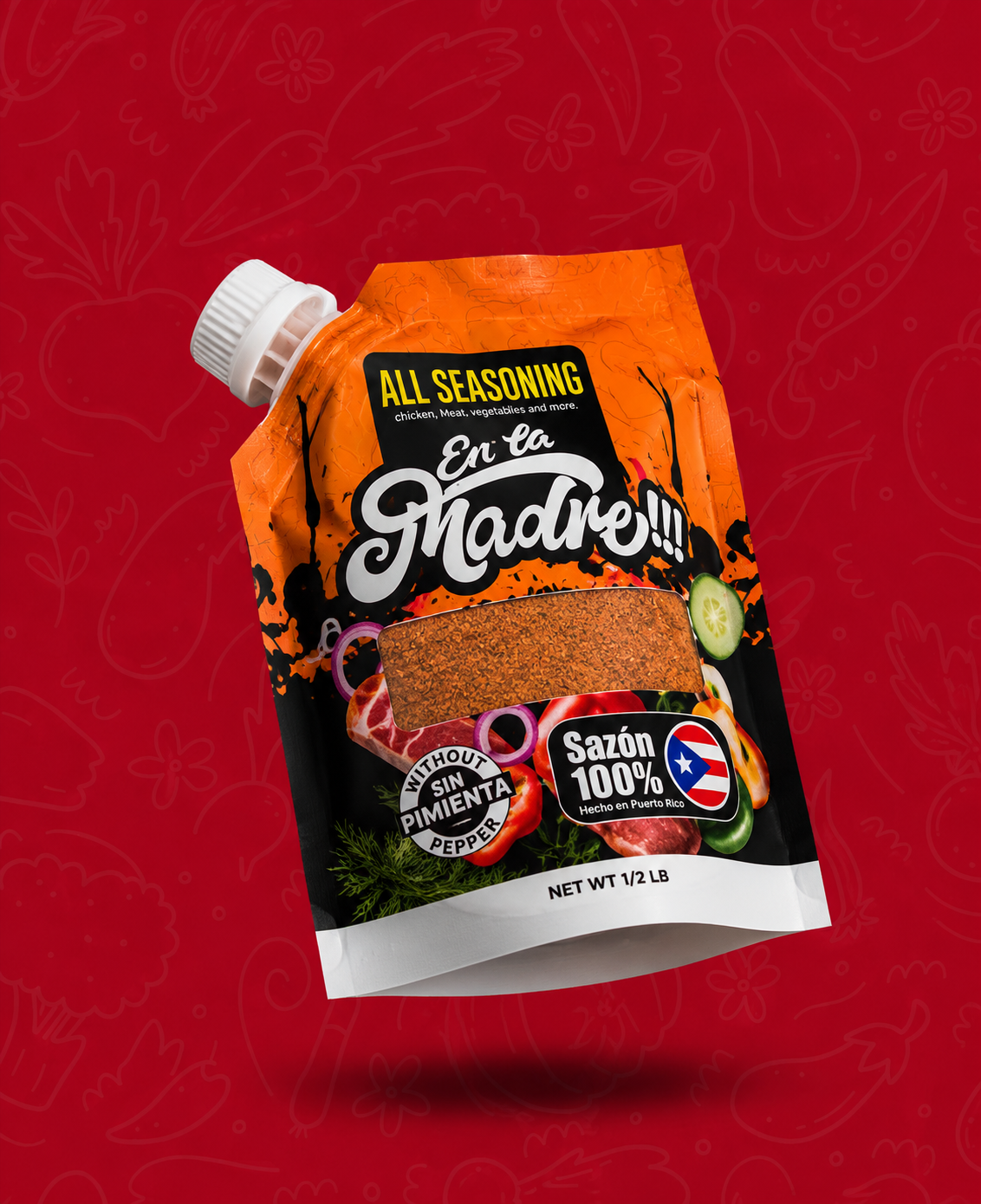 All Seasoning Sin Pimienta 1/2 Lb