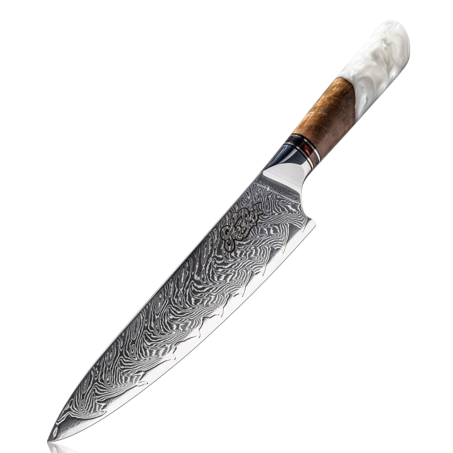 Damascus Step Chef Knife